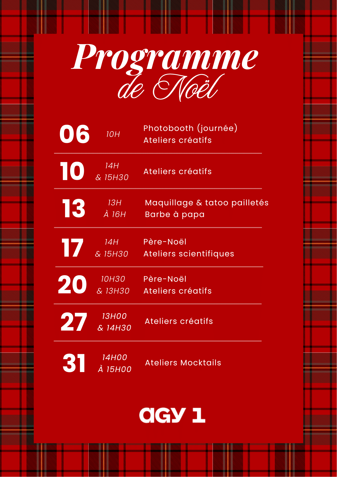 Accueil Programme De Noel Traditionnel Rouge